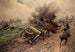 Artillerie de campagne sous attaque - Hugo Ungewitter — Ansicht des Kunstwerks