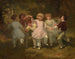Kinder spielend im Park - Hugues Merle — Ansicht des Kunstwerks