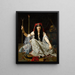 L'Envouteuse Die Hexe - Hugues Merle — gerahmtes Bild an der Wand