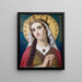 Sainte Élisabeth de Hongrie - Hugues Merle — quadro incorniciato alla parete
