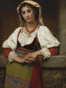 La fille napolitaine - Hugues Merle — Ansicht des Kunstwerks