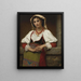 La fille napolitaine - Hugues Merle — gerahmtes Bild an der Wand