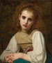 Giovane bellezza - Hugues Merle — vista dell’opera
