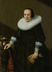 Portrait de Geertruyd Reael, épouse de Philips Denijs - Huygh Pietersz Voskuyl — vista dell’opera