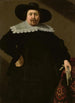 Portrait des Brauers von Amsterdam Philips Denijs - Huygh Pietersz Voskuyl — Ansicht des Kunstwerks