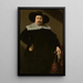 Portrait des Brauers von Amsterdam Philips Denijs - Huygh Pietersz Voskuyl — gerahmtes Bild an der Wand