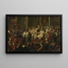 Onction d'un évêque - Hyacinthe Collin de Vermont — framed artwork on a wall