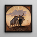 Inno della Terra al Sole - Georges Bertrand — quadro incorniciato alla parete