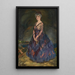 Ritratto di Mme Julia G Fahnestock - Ignacio Zuloaga — quadro incorniciato alla parete