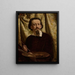 Selbstporträt - Ignacy Jasiński — gerahmtes Bild an der Wand