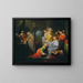 La petite pièce de la veuve - Ignaz Dullinger — quadro incorniciato alla parete