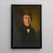 Portrait eines Mannes - Ignaz Weisser — Ansicht des Kunstwerks