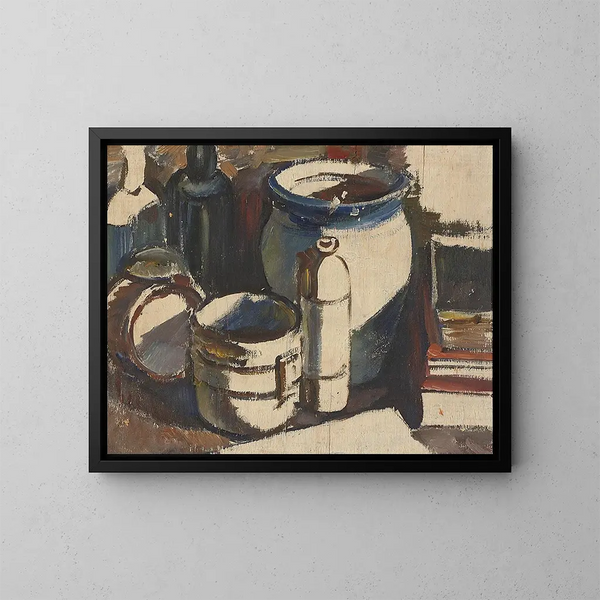 Naturmorte - Ilmari Aalto — gerahmtes Bild an der Wand