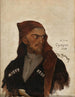 Portrait of a Kabardian prince - Ilya Efimovich Repin — artwork view