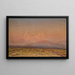 Berge bei Sonnenuntergang - Ilya Nikolaevich Zankovsky — gerahmtes Bild an der Wand