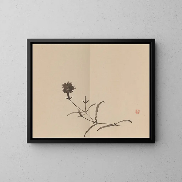 Keinen shugajō Pl06 - Imao Keinen — gerahmtes Bild an der Wand