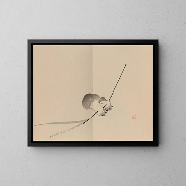 Keine Kunstwerk mit dem Titel "Keinen shugajo Pl08" ist bekannt. - Imao Keinen — gerahmtes Bild an der Wand