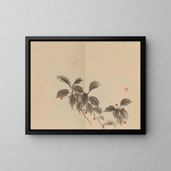 Keinen shugajō Pl10 - Imao Keinen — gerahmtes Bild an der Wand