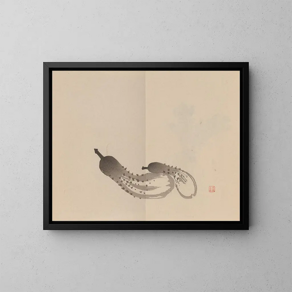 Keinen shugajō Pl12 - Imao Keinen — gerahmtes Bild an der Wand