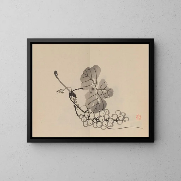 Keinen shugajō Pl18 - Imao Keinen — gerahmtes Bild an der Wand