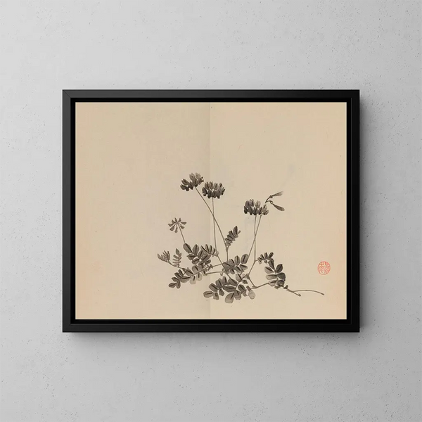 Keinen shugajō Pl19 - Imao Keinen — gerahmtes Bild an der Wand