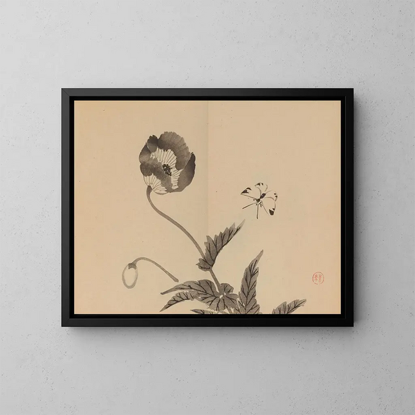 Keinen shugajō Pl27 - Imao Keinen — gerahmtes Bild an der Wand