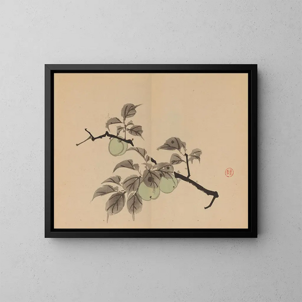 Keinen shugajō Pl30 - Imao Keinen — gerahmtes Bild an der Wand