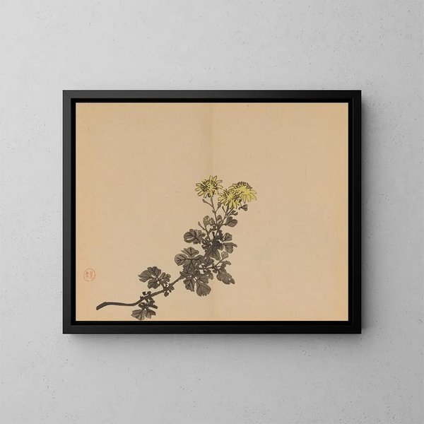 Keinen shugajō Pl34 - Imao Keinen — gerahmtes Bild an der Wand