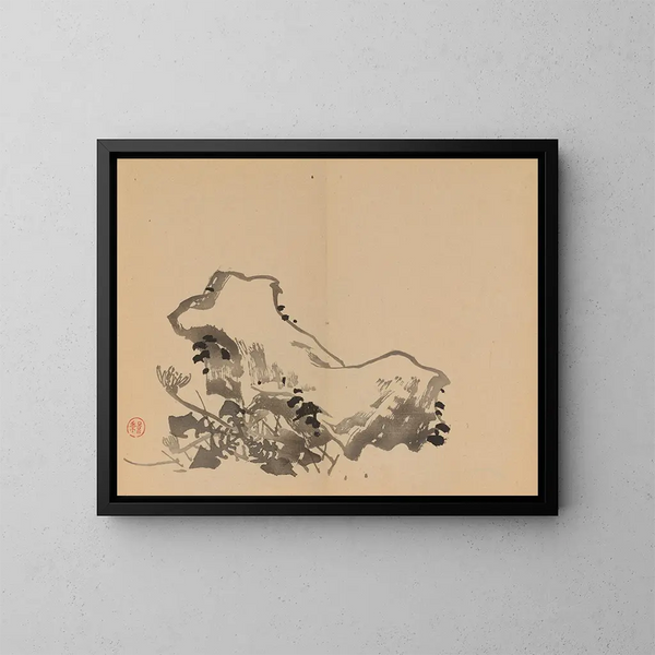 Keinen shugajō Pl35 - Imao Keinen — gerahmtes Bild an der Wand