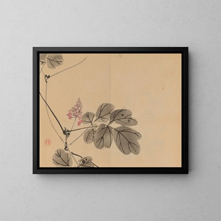 Keinen shugajō Pl. 36 - Imao Keinen — quadro incorniciato alla parete