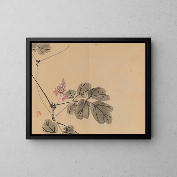 Keinen shugajō Pl. 36 - Imao Keinen — gerahmtes Bild an der Wand