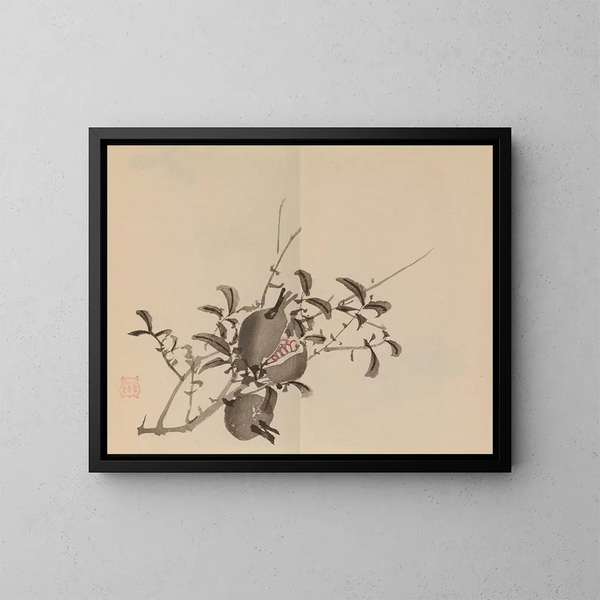Keinen shugajō Pl39 - Imao Keinen — gerahmtes Bild an der Wand