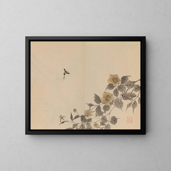 Keinen shugajō Pl. 41 - Imao Keinen — gerahmtes Bild an der Wand