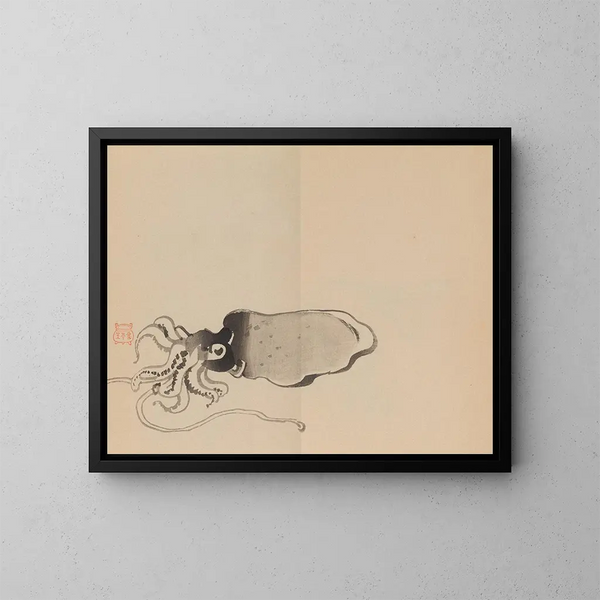 Keinen shugajō Pl47 - Imao Keinen — gerahmtes Bild an der Wand