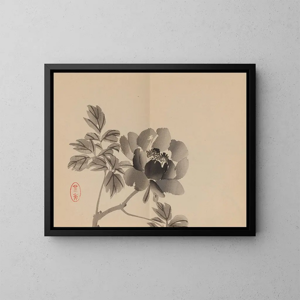 Keinen shugajō Pl57 - Imao Keinen — gerahmtes Bild an der Wand
