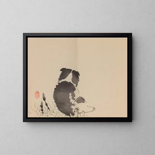 Keinen shugajō Pl. 61 - Imao Keinen — gerahmtes Bild an der Wand