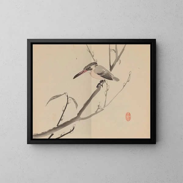 Keinen shugajō Pl. 64 - Imao Keinen — gerahmtes Bild an der Wand