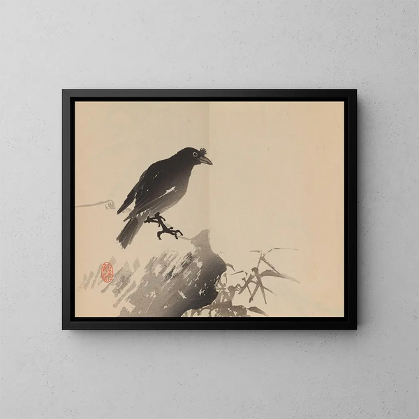 Keinen shugajō Pl. 65 - Imao Keinen — gerahmtes Bild an der Wand