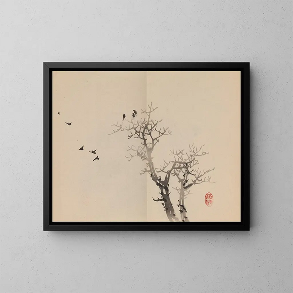Keinen shugajō Pl67 - Imao Keinen — gerahmtes Bild an der Wand