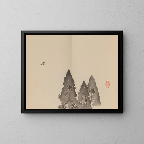 Keinen shugajō Pl70 - Imao Keinen — gerahmtes Bild an der Wand