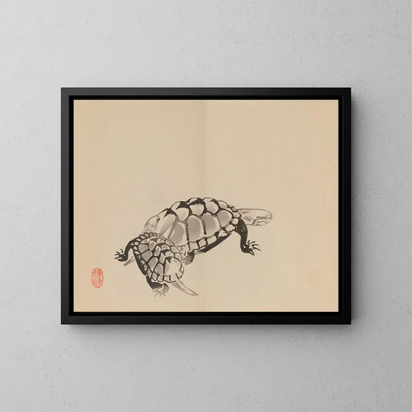 Keinen shugajō Pl71 - Imao Keinen — gerahmtes Bild an der Wand