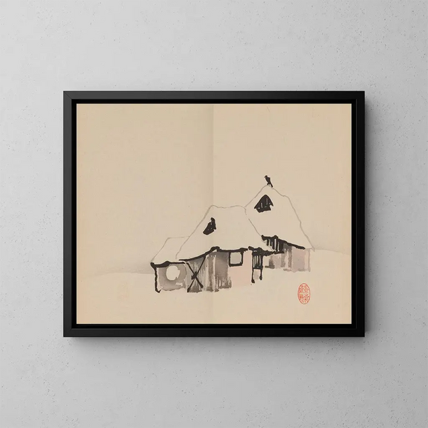 Keinen shugajō Pl72 - Imao Keinen — gerahmtes Bild an der Wand