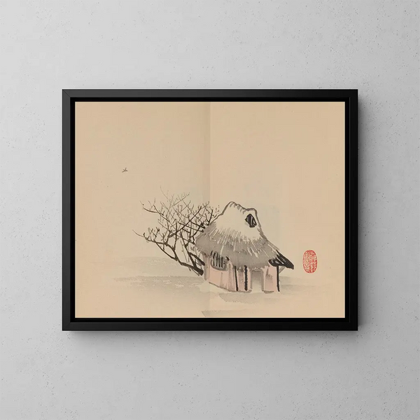 Keinen shugajō Pl77 - Imao Keinen — gerahmtes Bild an der Wand