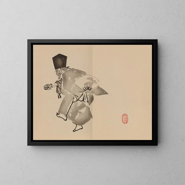 Keinen shugajō Pl82 - Imao Keinen — gerahmtes Bild an der Wand