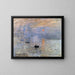 Reproduktion des Gemäldes Impression Sonnenaufgang - Claude Monet Gemälde