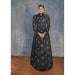 Reproduction of the painting Inger in black and violet - Edvard Munch
