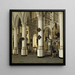 Interno della Nieuwe Kerk a Delft - Hendrick Cornelisz van Vliet — quadro incorniciato alla parete