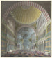 Interno della Santa Sofia con Turchi inginocchiati e in piedi - Prosper Marilhat — vista dell’opera