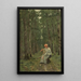 Femme dans la forêt - Ion Andreescu — quadro incorniciato alla parete