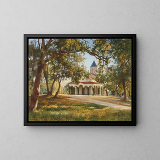 Iosif Evstafevich Krachkovsky - Church Of The Intercession Of Our Lady Oreanda Crimea.webp